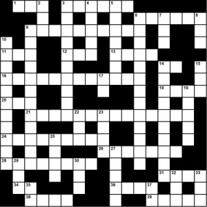 crossword puzzle